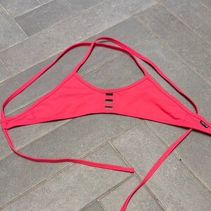 jolyn tomcat neon Pink Halter Swim Top